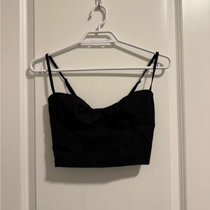 Babaton Black Women's Crop Top